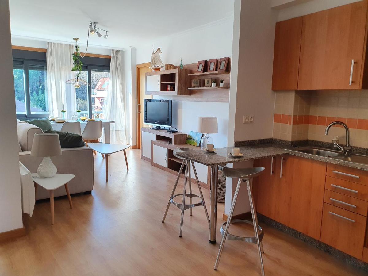Acogedor Apartamento En Boiro Luaran gambar