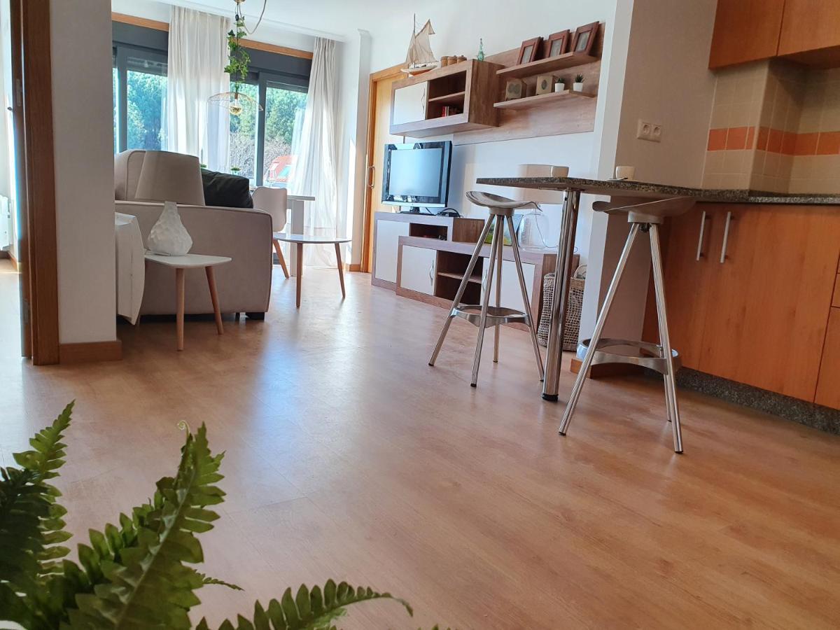 Acogedor Apartamento En Boiro Luaran gambar