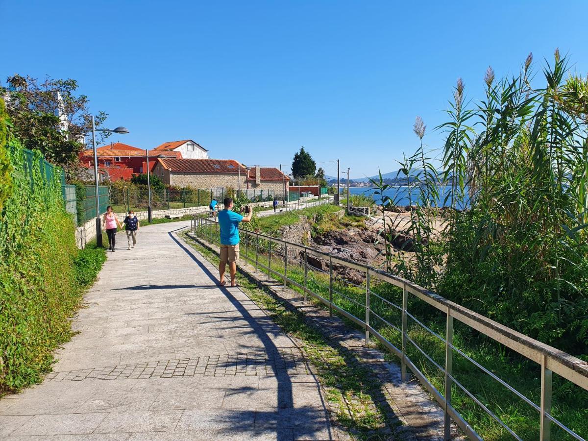 Acogedor Apartamento En Boiro Luaran gambar