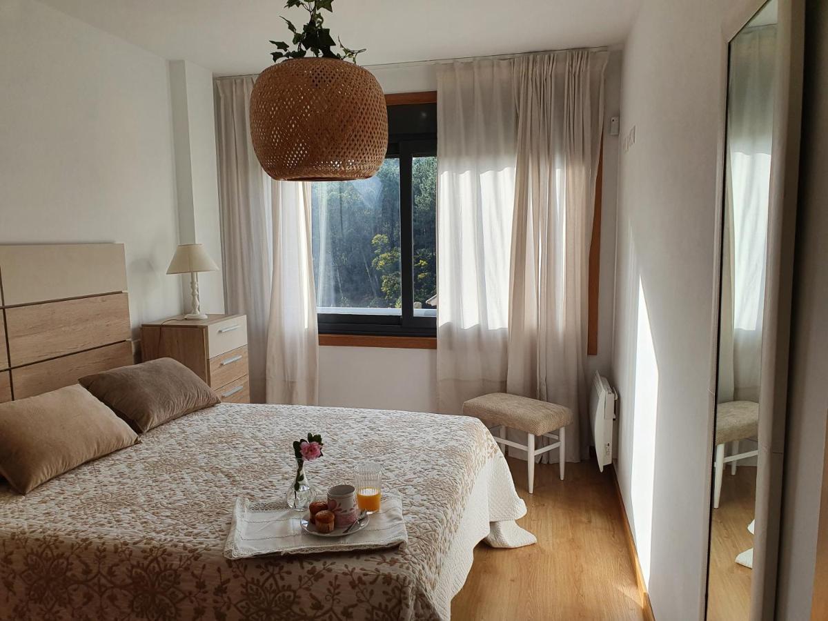 Acogedor Apartamento En Boiro Luaran gambar